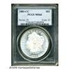 1883-CC S$1 MS66 PCGS. Sharply struck with bright