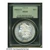 1883-CC S$1 MS66 PCGS. A nearly untoned semi-proo