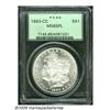 1883-CC S$1 MS65 Prooflike PCGS. Brilliant and we