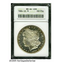 1884-CC S$1 MS64 Ultra Deep Mirror Prooflike ANAC
