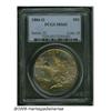 1884-O S$1 MS65 PCGS. Lustrous surfaces are bathe