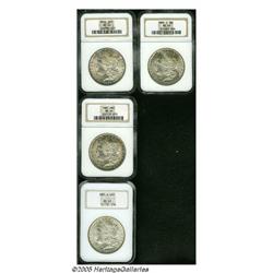 1884-O S$1 MS65 NGC, splashes of honey-gold and n