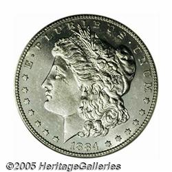 1884-S S$1 MS61 Prooflike NGC. A sharply struck a