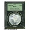 Image 3 : 1885-CC S$1 MS66 PCGS. A beautiful, snowy-white M