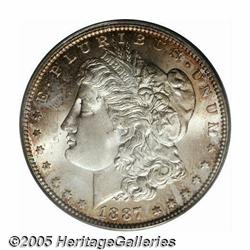 1887-O S$1 MS65 PCGS. Frosty luster. Attractively