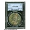 Image 1 : 1889 S$1 MS65 PCGS. Well struck and vibrantly lus