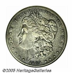 1889-CC S$1 XF40 ANACS. An original, medium gray 