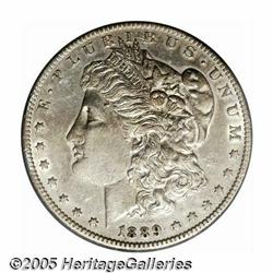 1889-CC S$1 XF45 PCGS. Partially lustrous with a 