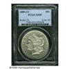 Image 3 : 1889-CC S$1 XF45 PCGS. The surfaces on this brigh