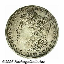 1889-CC S$1 XF45 NGC. This Choice XF example has 