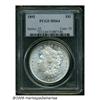 1892 S$1 MS64 PCGS. A smooth, satiny-white repres