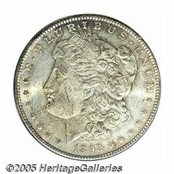 1892-CC S$1 MS64 PCGS. Bowers, in his book Silve 