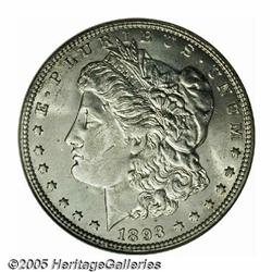 1893-O S$1 MS64 NGC. Ex: Richmond Collection. A b