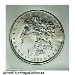 1893-S S$1 AU58 ANACS. The '93-S has a mintage of