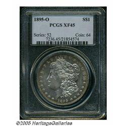 1895-O S$1 XF45 PCGS. This key date example revea