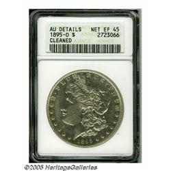 1895-O S$1 --Cleaned--ANACS. AU Details, Net XF45