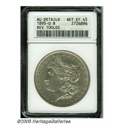 1895-O S$1 --Reverse Tooled--ANACS. AU Details, N