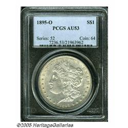 1895-O S$1 AU53 PCGS. This key date Morgan repres