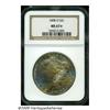 Image 3 : 1898-O S$1 MS67 S NGC. Splendid end-of-the-roll t