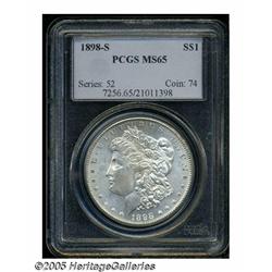 1898-S S$1 MS65 PCGS. Although not the most commo