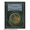 Image 1 : 1899-O S$1 MS65 PCGS. Pastel yellow-gold, cobalt-