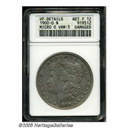 1900-O S$1 --Damaged--ANACS. VF Details, Net Fine