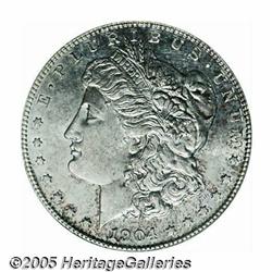 1904-S S$1 MS63 PCGS. Mottled russet colors deepe