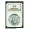 Image 1 : 1921-S S$1 MS65 NGC. A brilliant and highly lustr