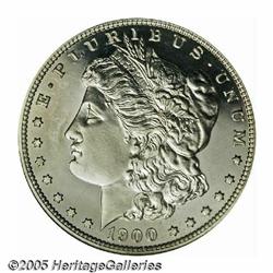 1900 S$1 PR67 Cameo NGC. A tint of faint gold col