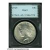 Image 1 : 1925 S$1 MS65 PCGS. Well struck and lustrous, wit