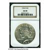 Image 1 : 1934-S S$1 AU58 NGC. The key to the Peace dollar 