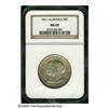 1921 50C Alabama MS65 NGC. The bright mint frost 