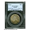 Image 3 : 1938-D 50C Boone MS67 PCGS. This conditionally sc