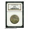 Image 1 : 1935 50C Connecticut MS66 NGC. Original even gray