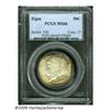 Image 1 : 1936 50C Elgin MS66 PCGS. Lovely rose-red and gol