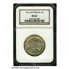 Image 1 : 1936 50C Gettysburg MS65 NGC. Lightly toned with 