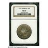 Image 1 : 1927 50C Vermont MS65 NGC. Well struck and lustro