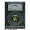 Image 3 : 1905 G$1 Lewis and Clark MS64 PCGS. Fully brillia