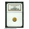 Image 1 : 1915-S G$1 Panama-Pacific Gold Dollar MS64 NGC. B