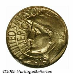 1915-S G$1 Panama-Pacific Gold Dollar MS65 NGC. E