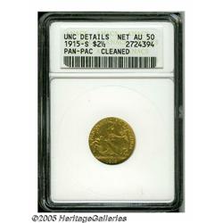 1915-S $2 1/2 Panama-Pacific Quarter Eagle--Clean