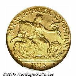 1915-S $2 1/2 Panama-Pacific Quarter Eagle MS64 N