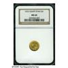 Image 3 : 1922 G$1 Grant with Star MS64 NGC. Frosty and mos