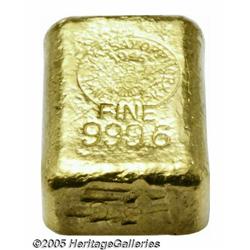 1946 New York Assay Office Gold Ingot. This hefty