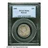 Image 1 : 1883 25C Hawaii Quarter MS66 PCGS. The Hawaiian s