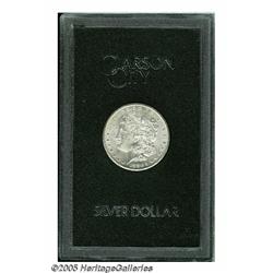 1880-CC S$1 MS63 Uncertified. The reverse is vivi