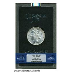 1882-CC S$1 MS66 NGC. A boldly struck and splendi