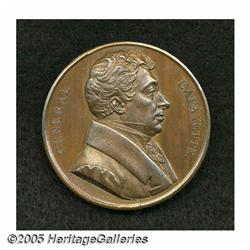 Lafayette MS Medal PR63 Uncertified. Bronze. 58 m