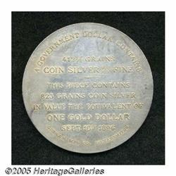 1896 Bryan Dollar AU58 Uncertified. HK-780, "Very