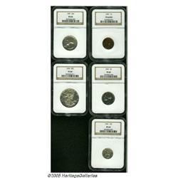 1941 Proof Set PR64 to PR65 NGC. The set includes